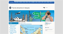 Desktop Screenshot of malaysiatouristspot.com
